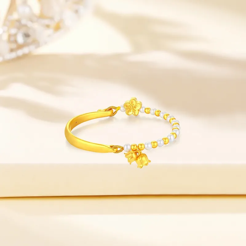 LIU GUI FU JEWELRY Gold Bracelet Women's-2