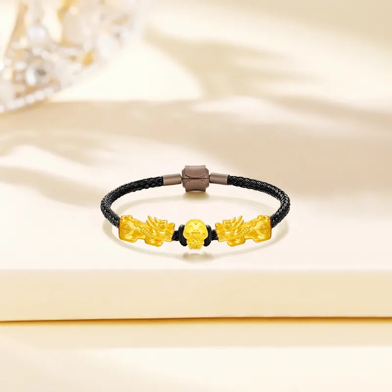 LIU GUI FU JEWELRY Gold Bracelet Unisex-9