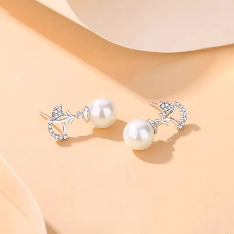 LIU GUI FU JEWELRY 925 Sterling Silver Earrings Women's-2