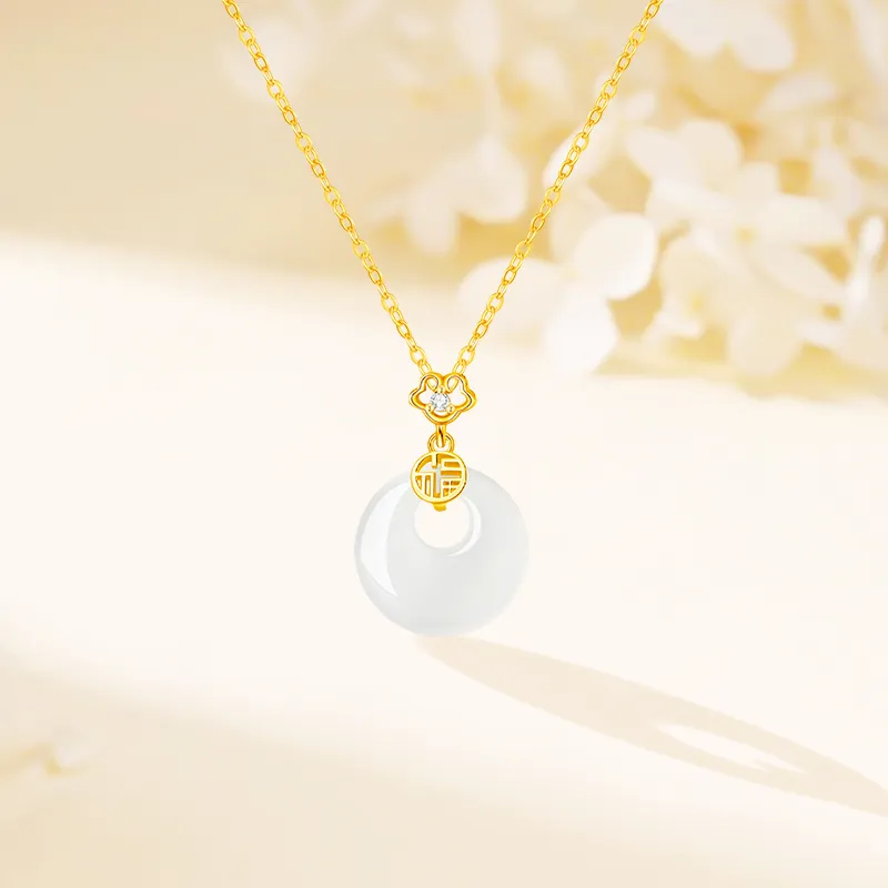 LIU GUI FU JEWELRY Chalcedony Necklaces Women's-10