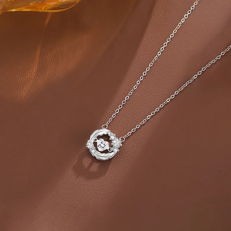 LIU GUI FU JEWELRY 999 Fine Silver Necklaces Women's-2