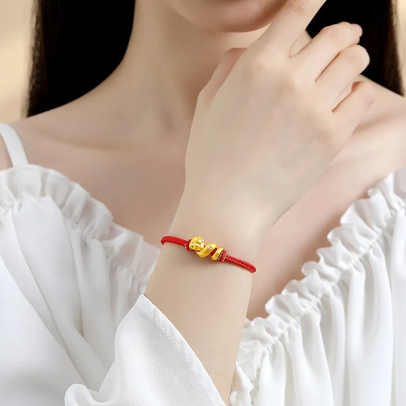 LIU GUI FU JEWELRY Gold Bracelet Unisex-2