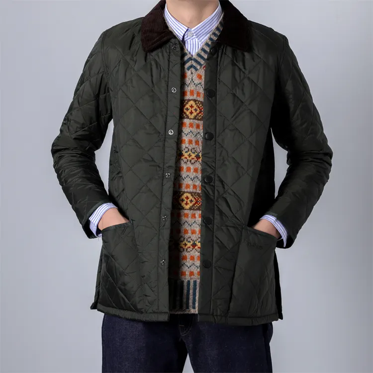 BARBOUR Jackets Men Olive Green-4