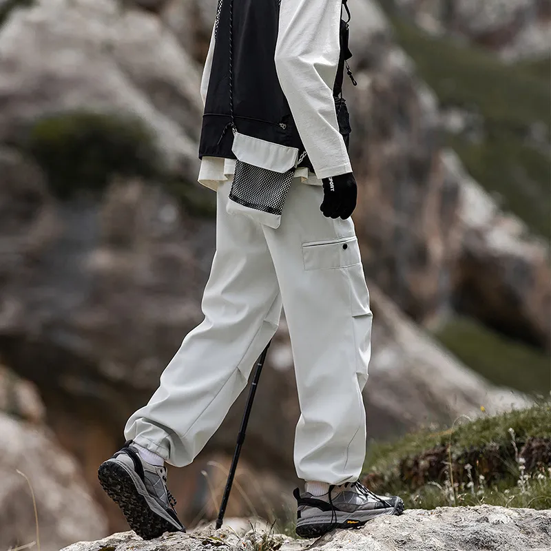 Jeep Urban Techwear Three Proofings Climbing Pants Loose Fit Cargo Pants Unisex-33