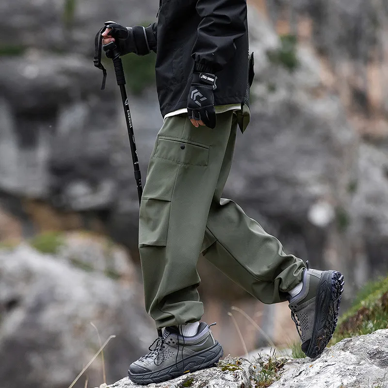 Jeep Urban Techwear Three Proofings Climbing Pants Loose Fit Cargo Pants Unisex-18