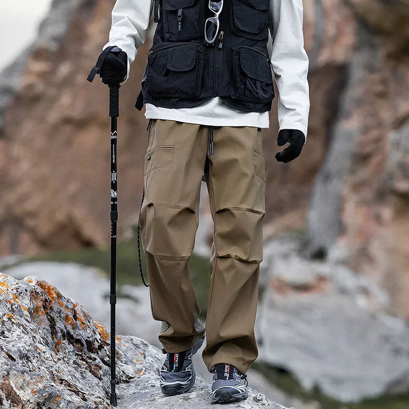 Jeep Urban Techwear Three Proofings Climbing Pants Loose Fit Cargo Pants Unisex-10