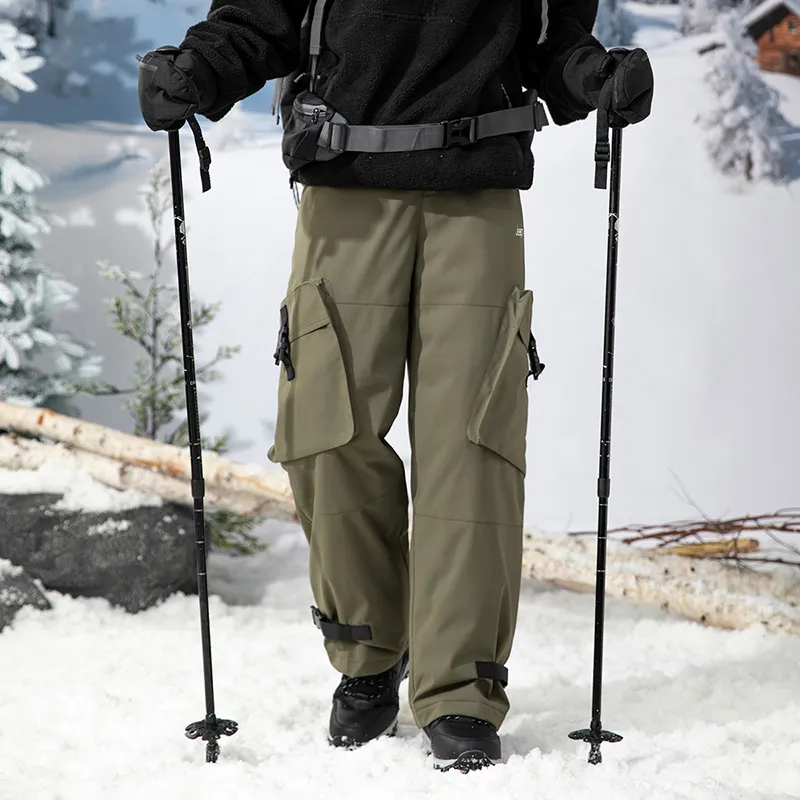 Jeep Down Insulated Pants Unisex Forest Green-3