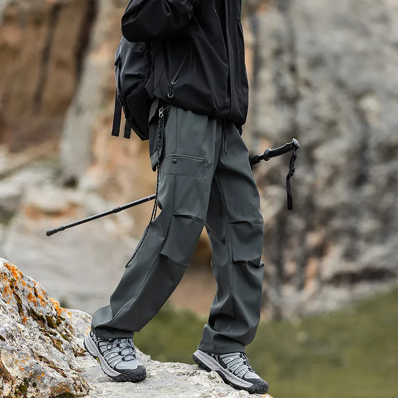 Jeep Urban Techwear Three Proofings Climbing Pants Loose Fit Cargo Pants Unisex-30