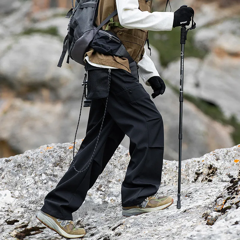 Jeep Urban Techwear Three Proofings Climbing Pants Loose Fit Cargo Pants Unisex-4