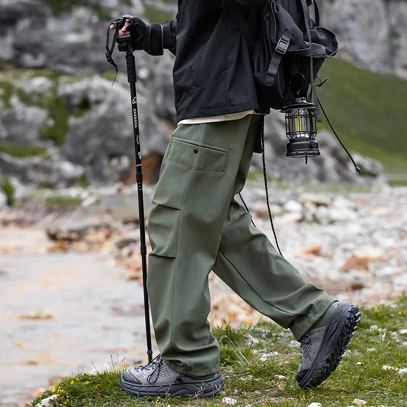 Jeep Urban Techwear Three Proofings Climbing Pants Loose Fit Cargo Pants Unisex-22