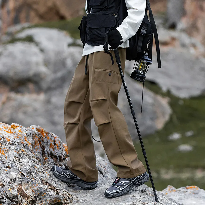 Jeep Urban Techwear Three Proofings Climbing Pants Loose Fit Cargo Pants Unisex-14