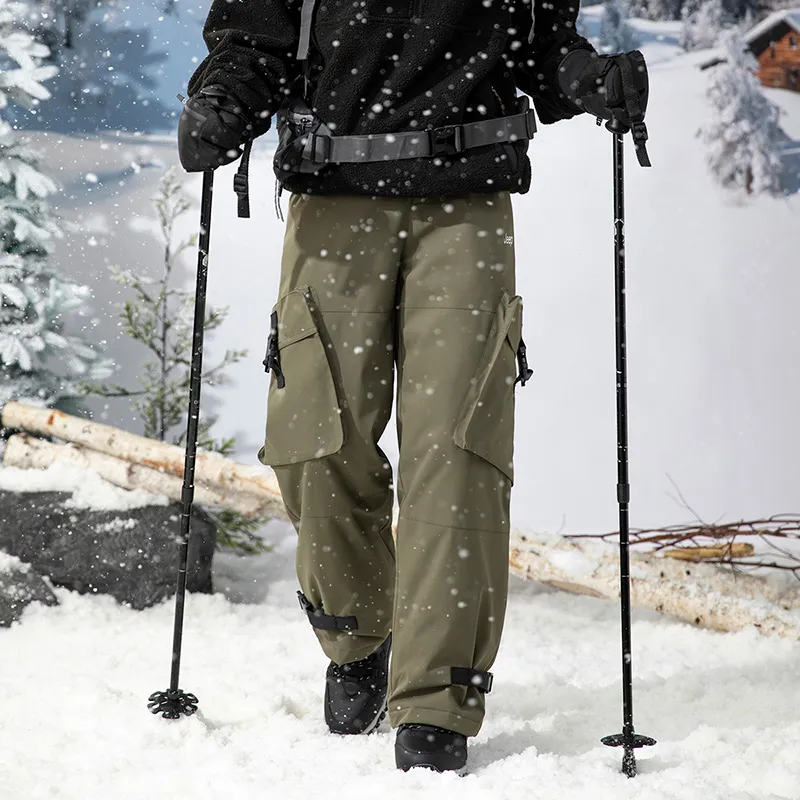 Jeep Down Insulated Pants Unisex Forest Green-2