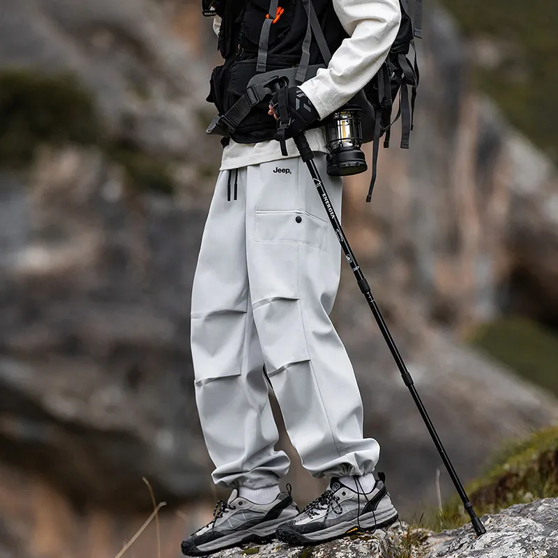 Jeep Urban Techwear Three Proofings Climbing Pants Loose Fit Cargo Pants Unisex-44
