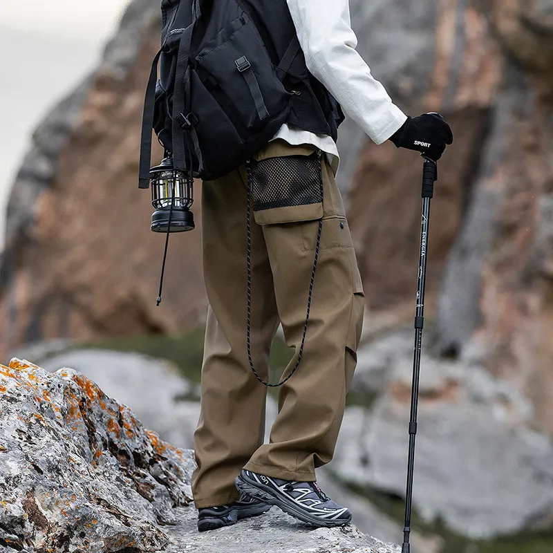Jeep Urban Techwear Three Proofings Climbing Pants Loose Fit Cargo Pants Unisex-12
