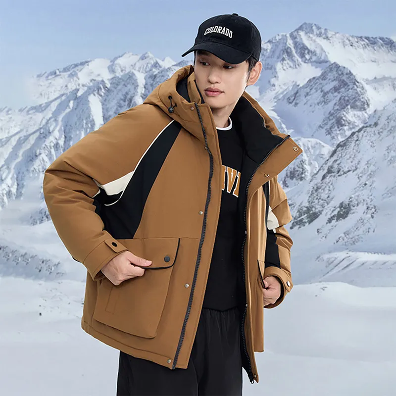 Jeep Down Jacket Unisex Caramel-2