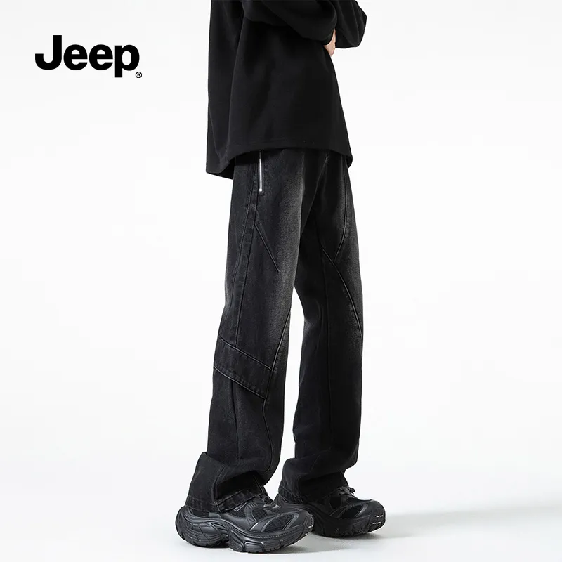 Jeep Jeans Men's Black Gray Color-6
