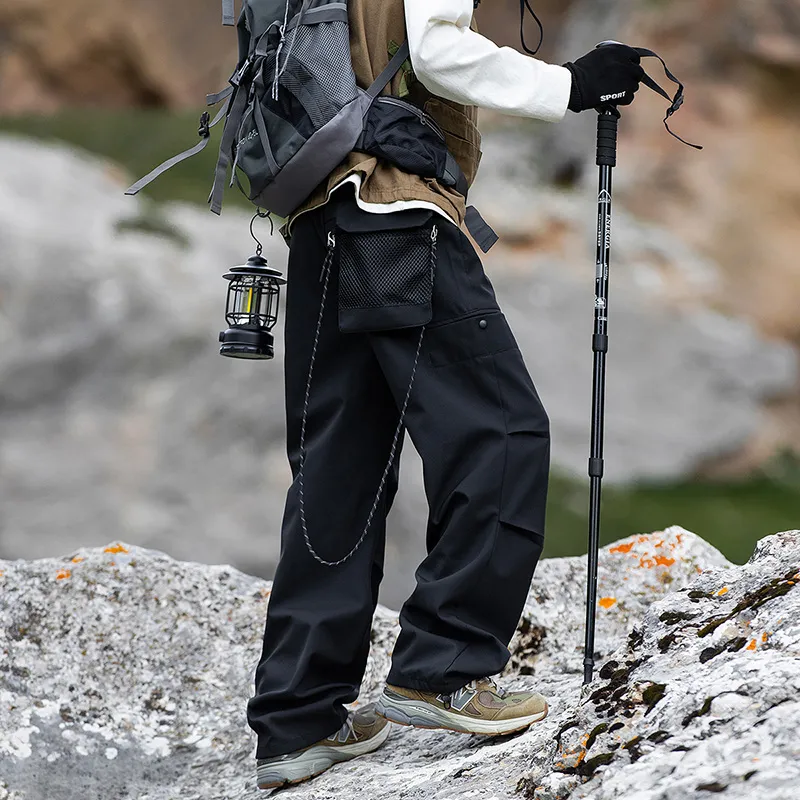 Jeep Urban Techwear Three Proofings Climbing Pants Loose Fit Cargo Pants Unisex-6