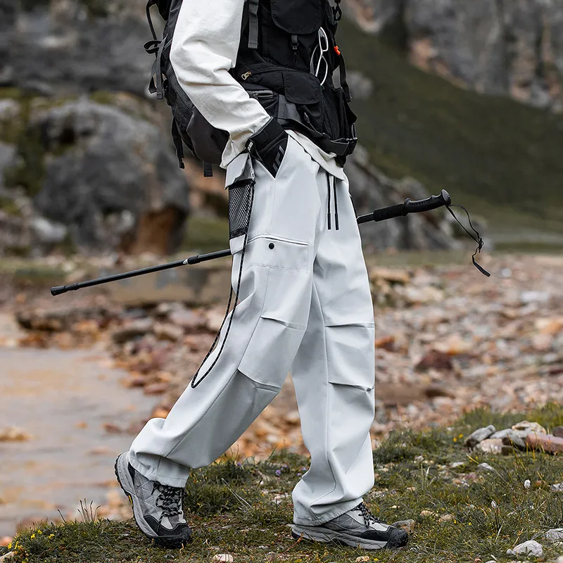 Jeep Urban Techwear Three Proofings Climbing Pants Loose Fit Cargo Pants Unisex-41