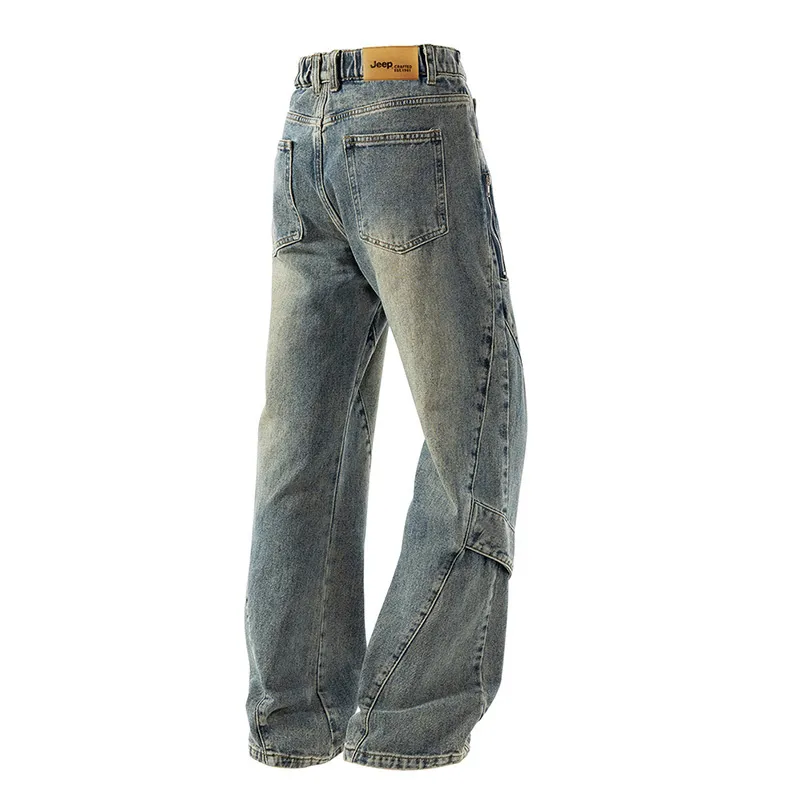 Jeep Jeans Men's Black Gray Color-8