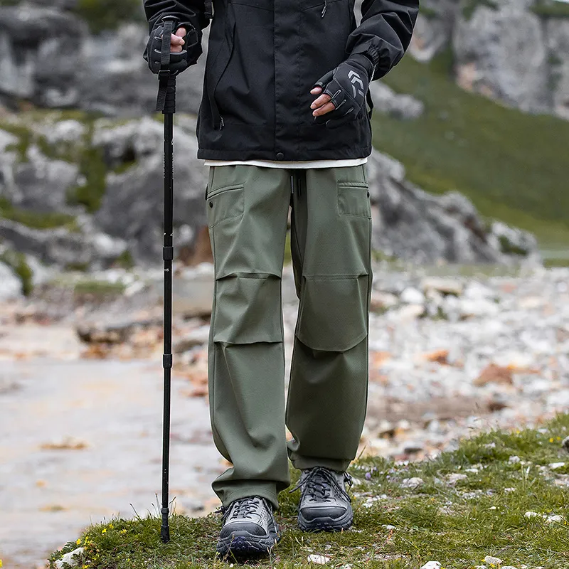 Jeep Urban Techwear Three Proofings Climbing Pants Loose Fit Cargo Pants Unisex-17