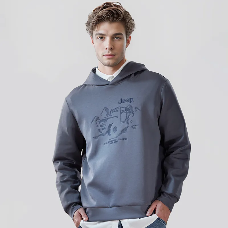 Jeep Sweatshirt Men's Dark Gray-4