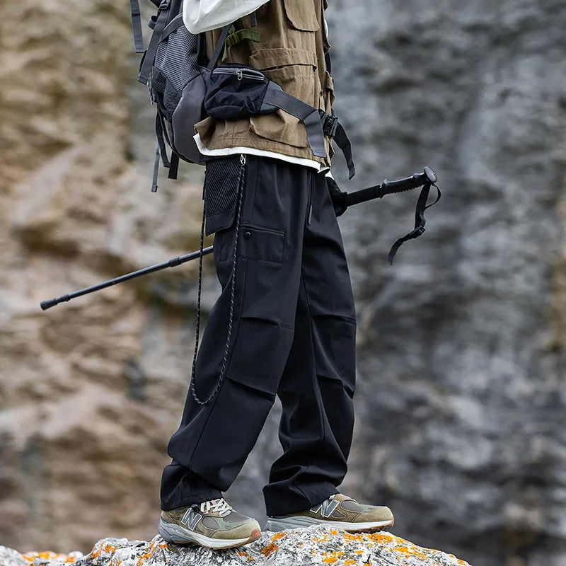Jeep Urban Techwear Three Proofings Climbing Pants Loose Fit Cargo Pants Unisex-3