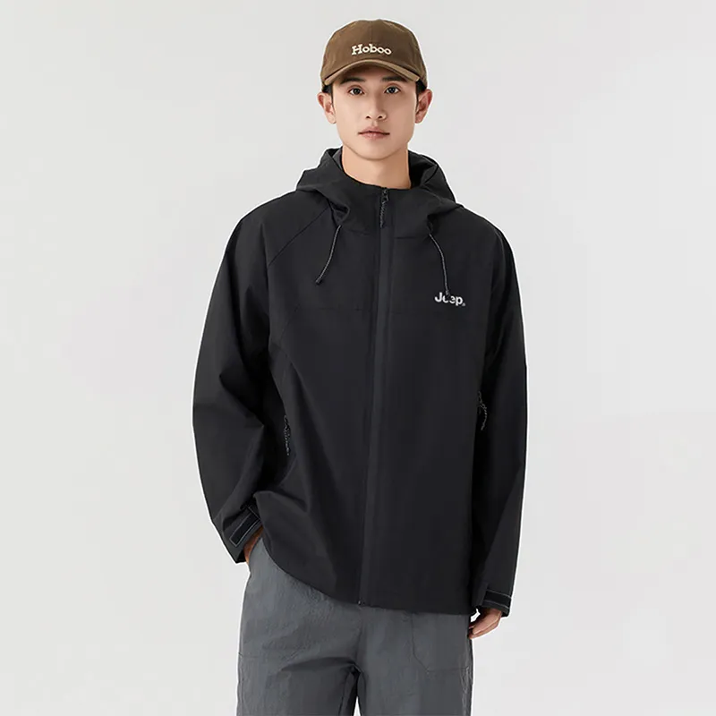Jeep Black Knight Series Hiking Waterproof, Windproof, Abrasion Resistant, Thermal Windbreaker Jacket Unisex-4