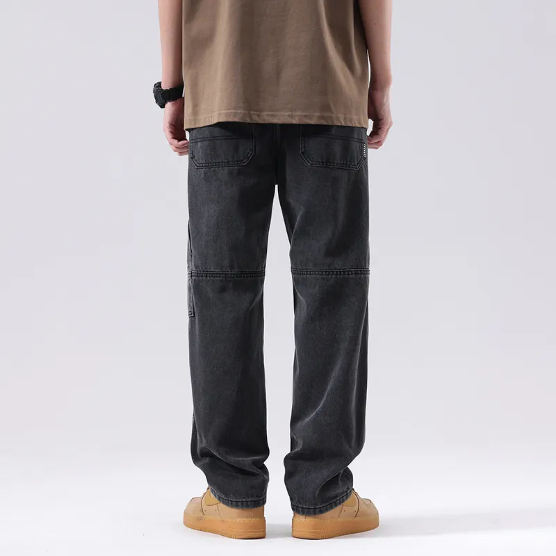 Jeep Jeans Unisex Black Gray-5