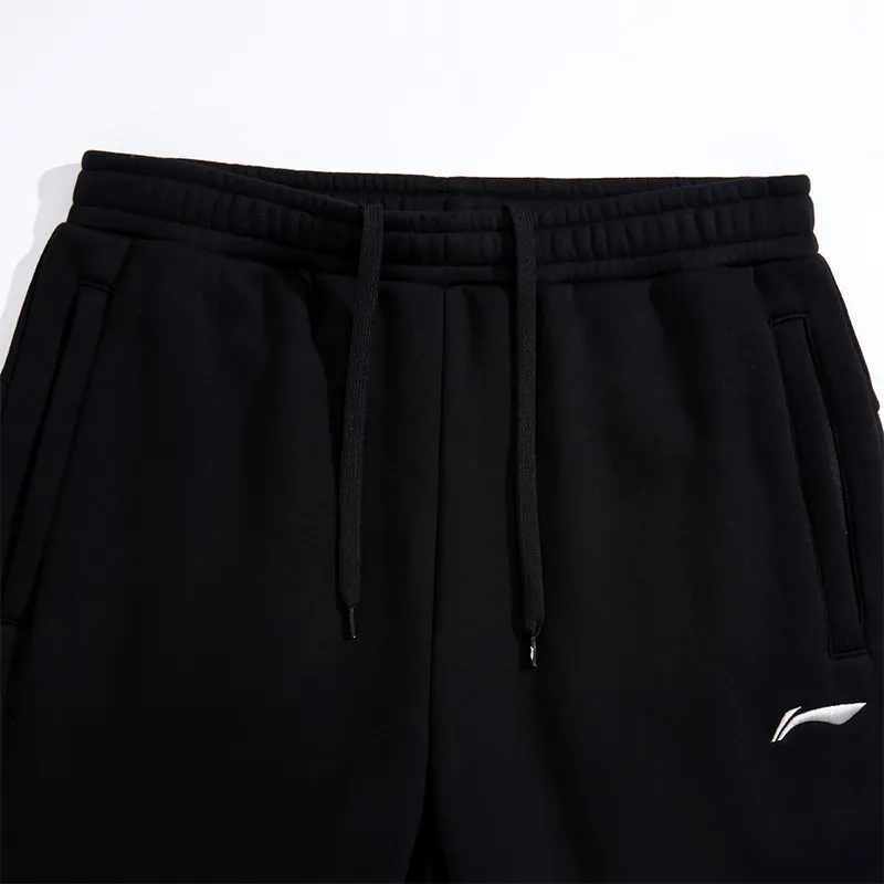 LiNing Knitted Sports Pants Men's Black-2