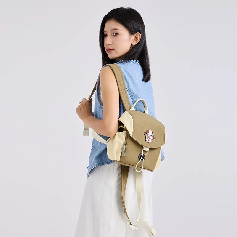 Thereble Nylon Backpack Regular Women's Multicolor-12