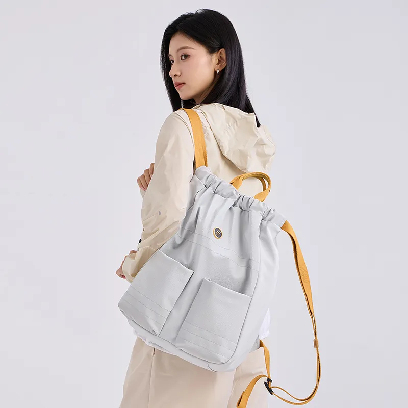 Thereble Synthetic Leather Backpack Unisex Multicolor-7
