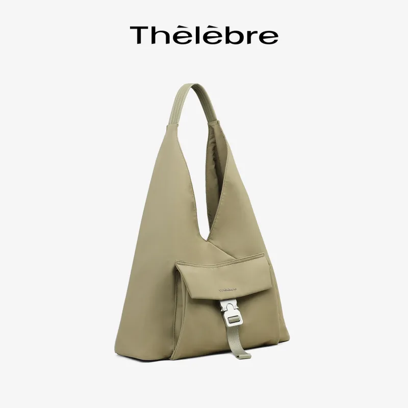 Thereble Fabric Tote Bag, Shoulder Bag Tubas Women's Multicolor-4