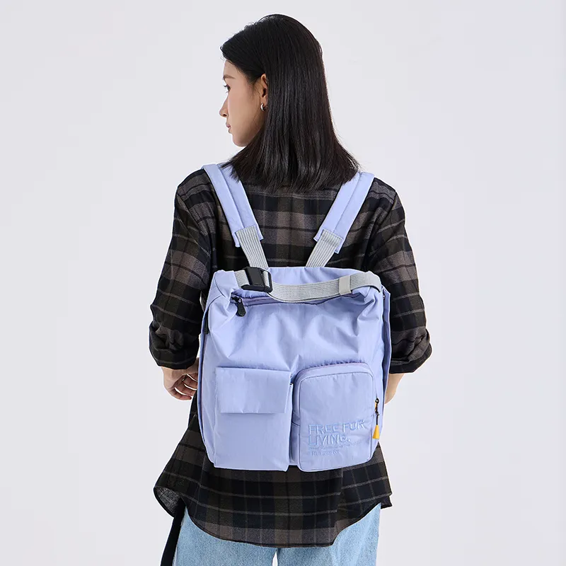 Thereble Fabric Backpack Unisex Multicolor-2