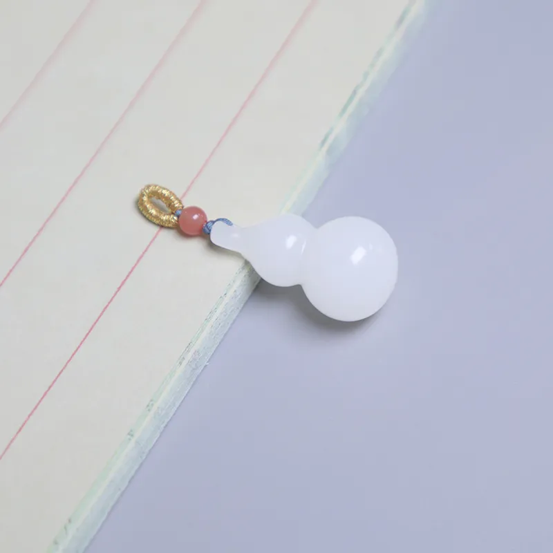 Ingenuity Hetian Jade Pendants White Jade Unisex-5