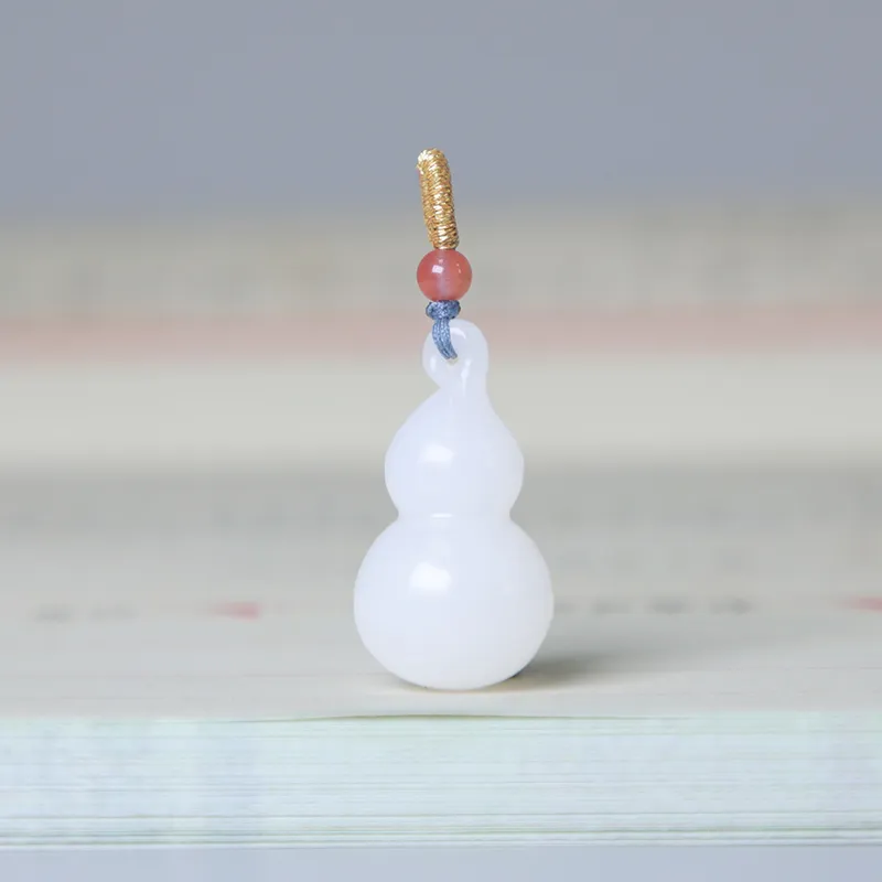 Ingenuity Hetian Jade Pendants White Jade Unisex-1