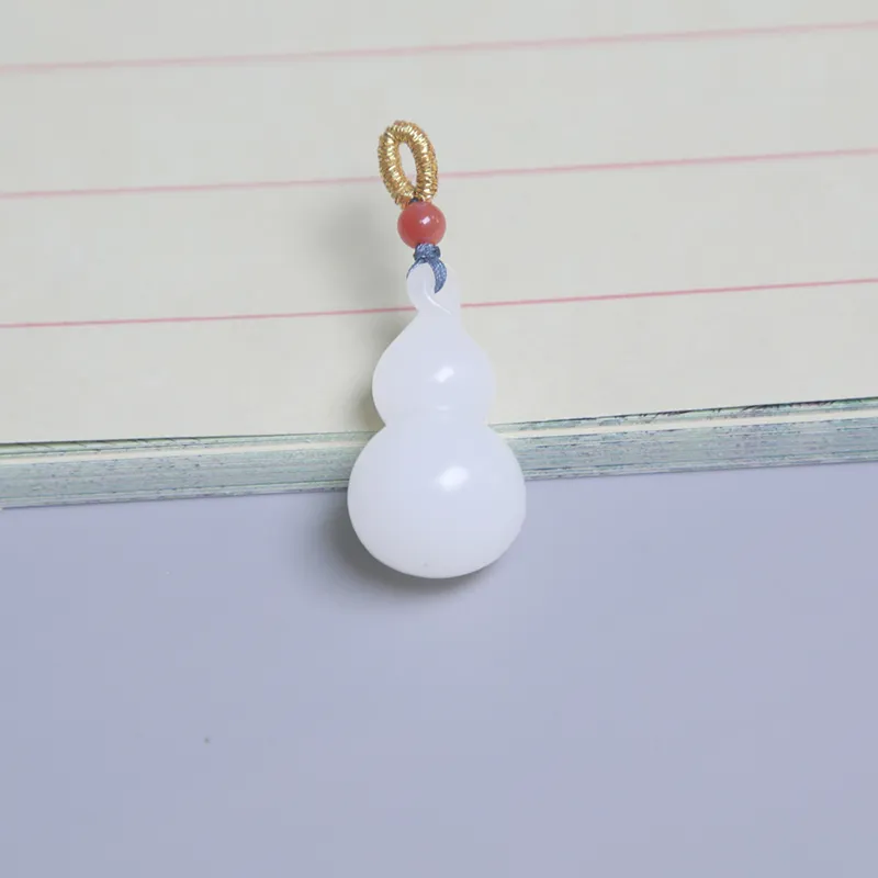 Ingenuity Hetian Jade Pendants White Jade Unisex-3