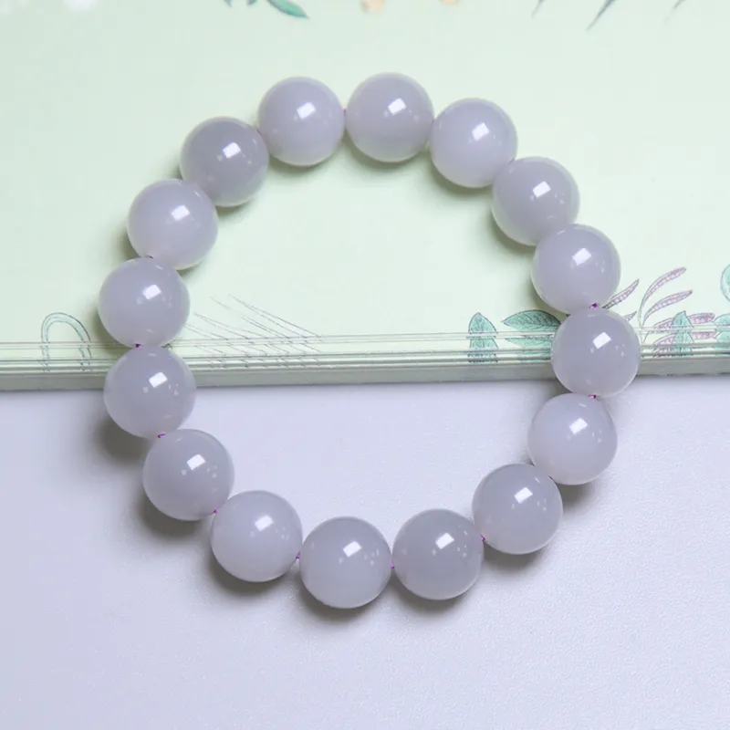Ingenuity Hetian Jade Bracelets Smoky Purple Unisex-5