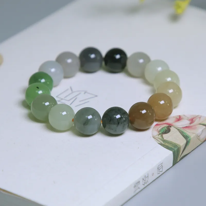 Ingenuity Hetian Jade Bracelets White Jade/Pale Greenish White Jade Unisex-1