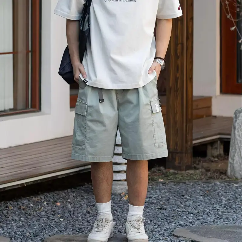 MASSULTI Cargo Shorts Unisex-11