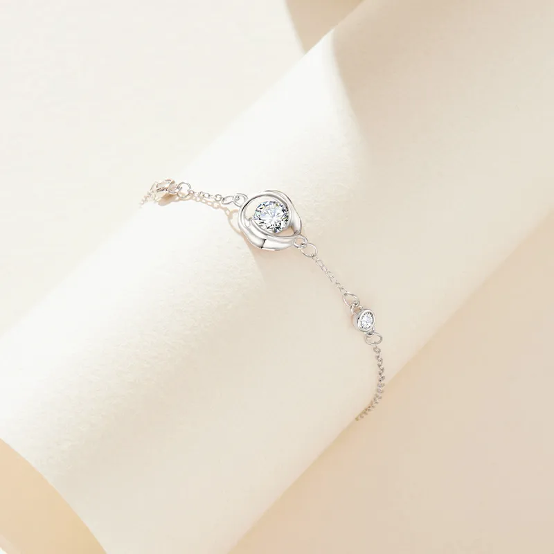 Misongma 925 Sterling Silver Bracelets Women's-4