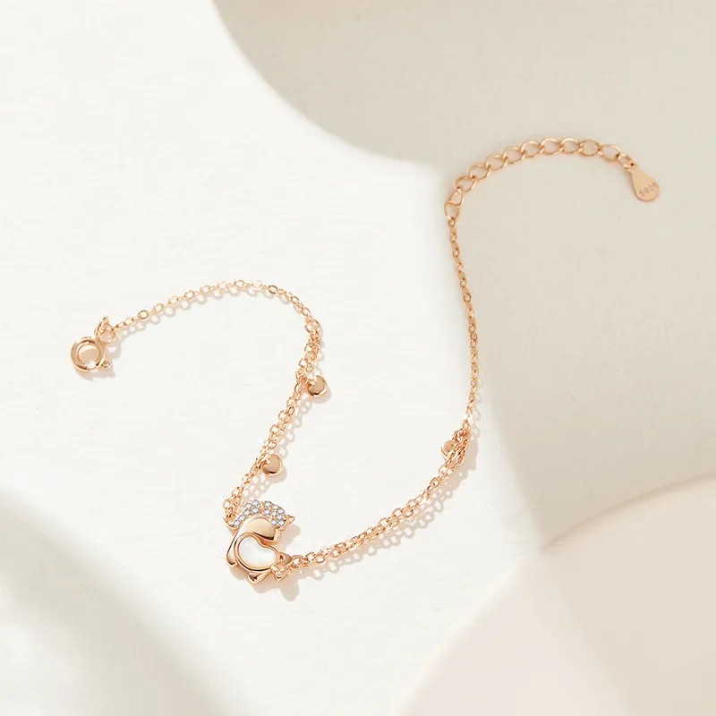 Misongma 925 Sterling Silver Bracelets Women's-4
