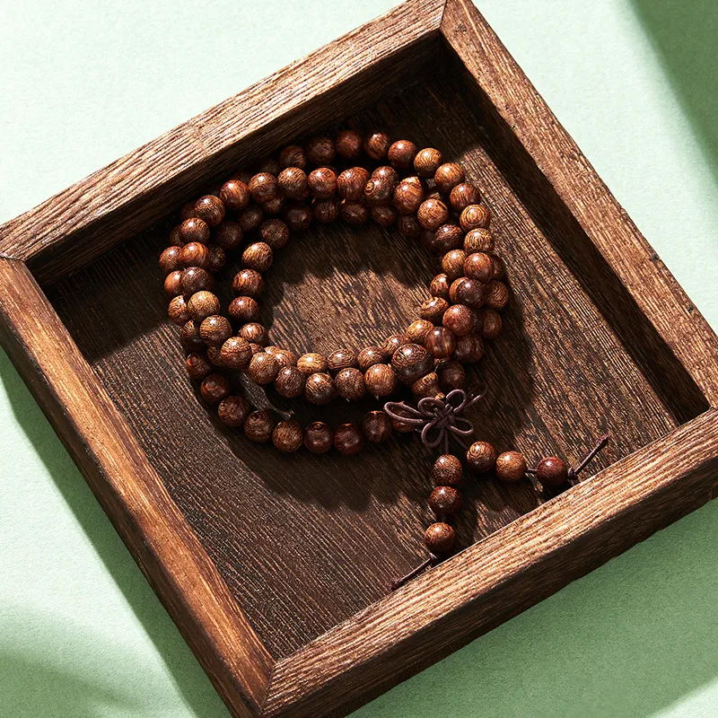 Misongma Golden Sandalwood Bracelets Unisex-4