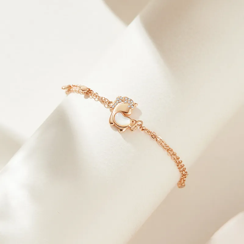 Misongma 925 Sterling Silver Bracelets Women's-3