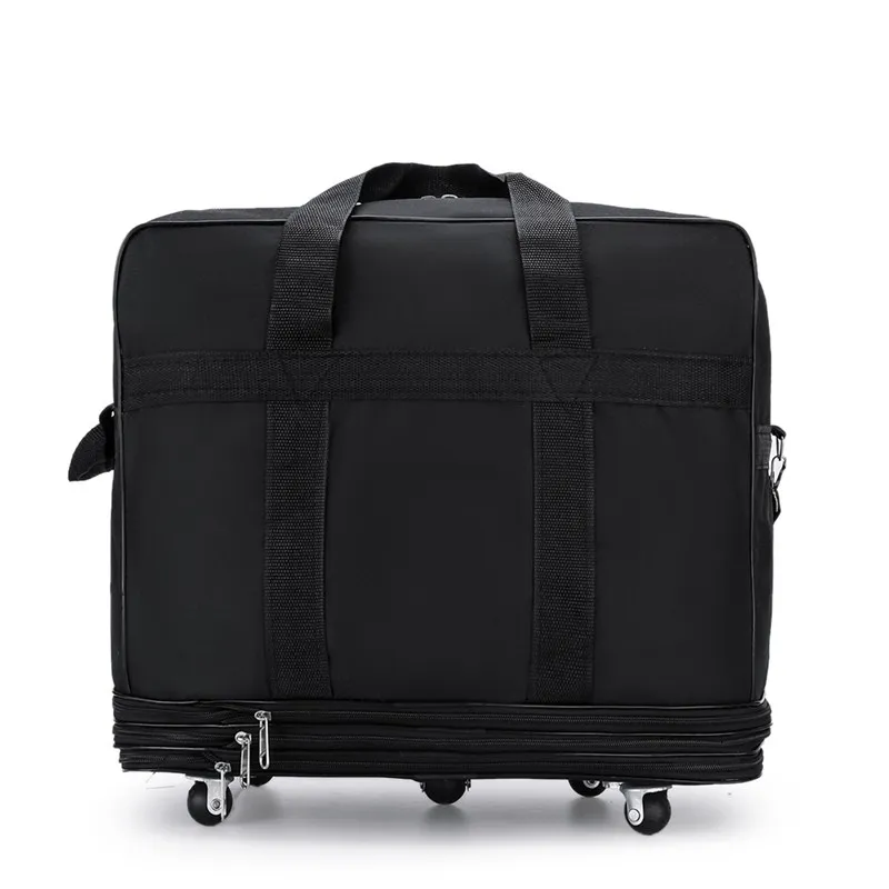 Oxford Travel Bag Regular Unisex Black-2