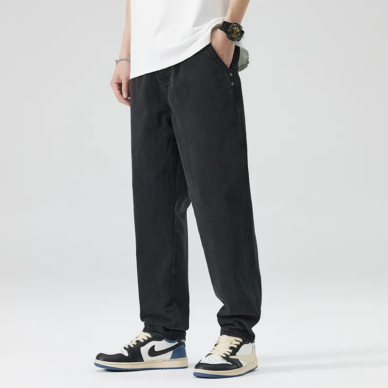 Jeep Jeans Men Pure Black-4