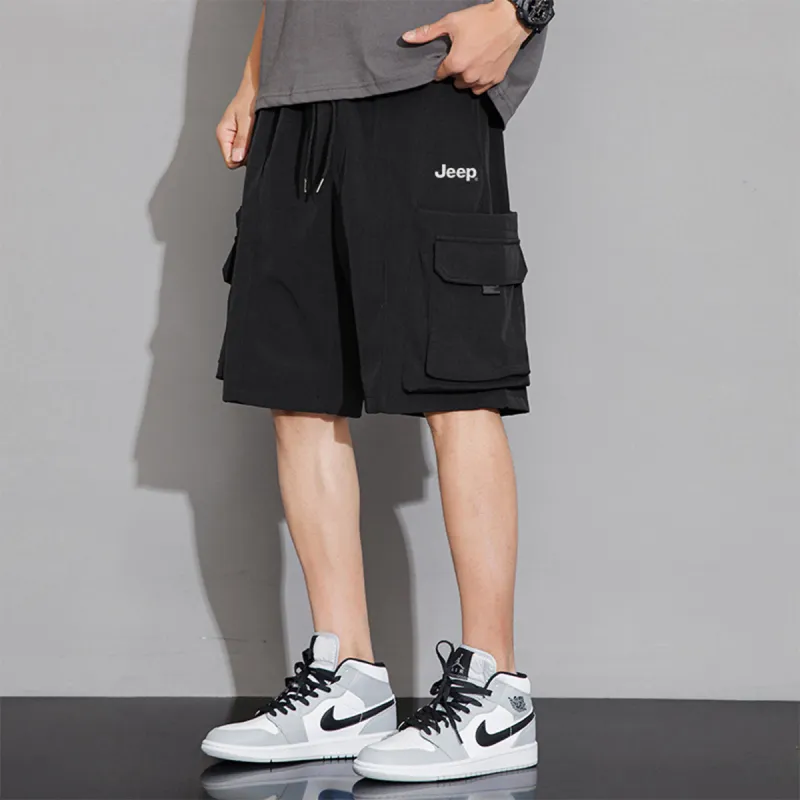 Jeep Fashion Sports Collection Cargo Shorts Men's-2