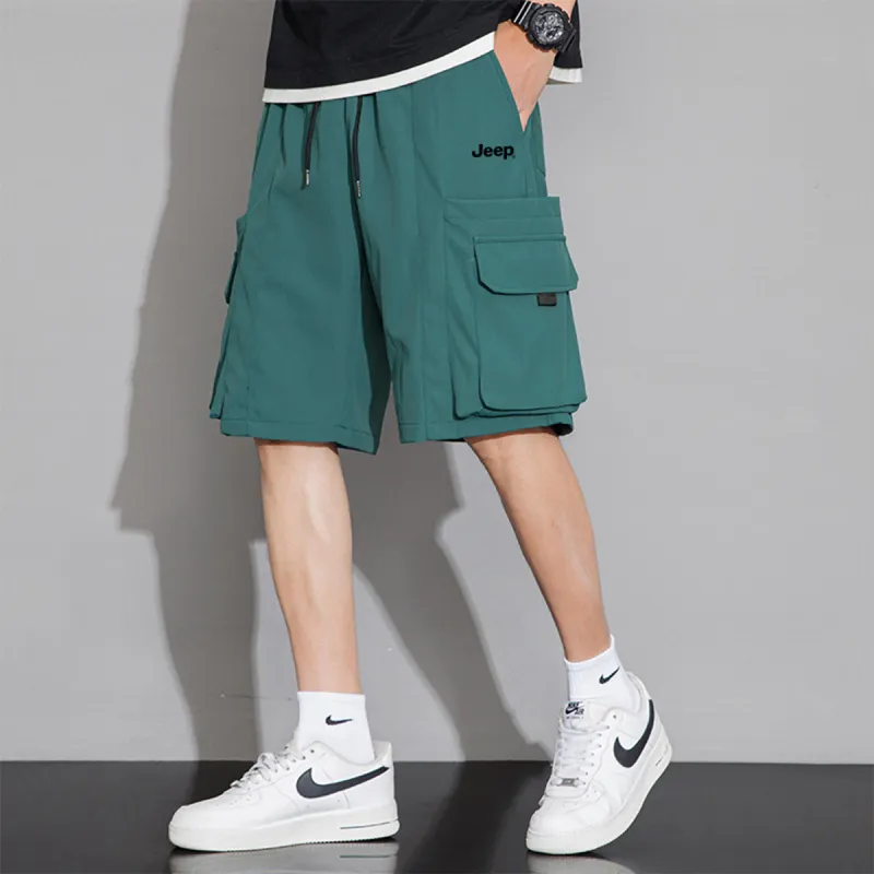 Jeep Fashion Sports Collection Cargo Shorts Men's-9