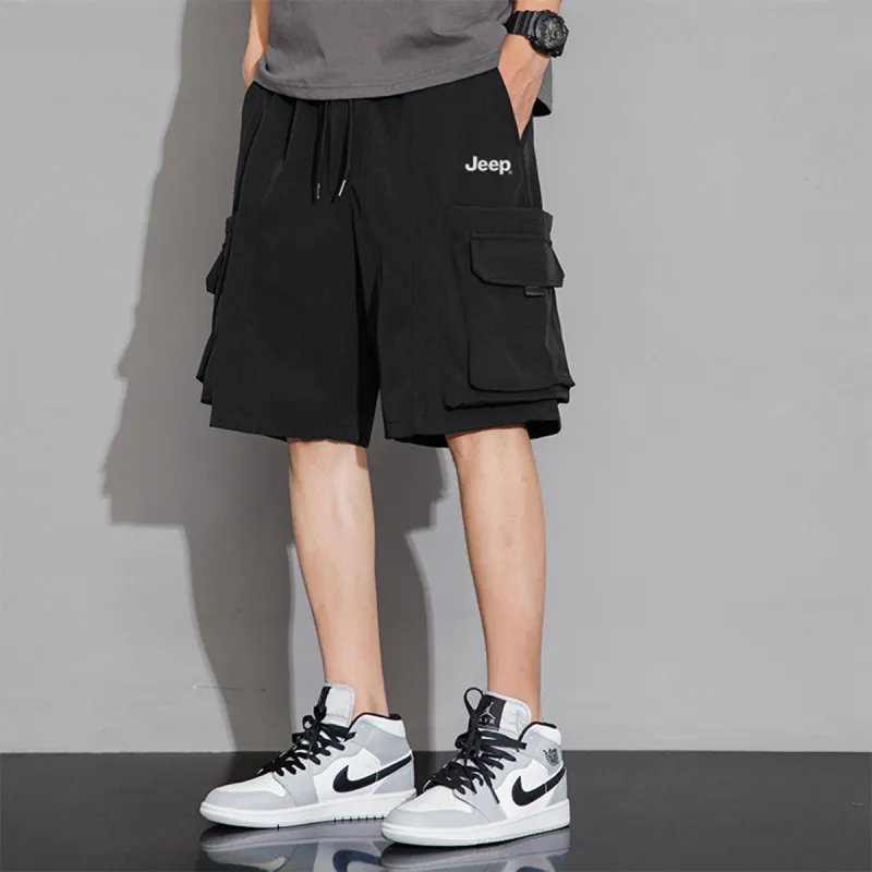 Jeep Fashion Sports Collection Cargo Shorts Men's-3