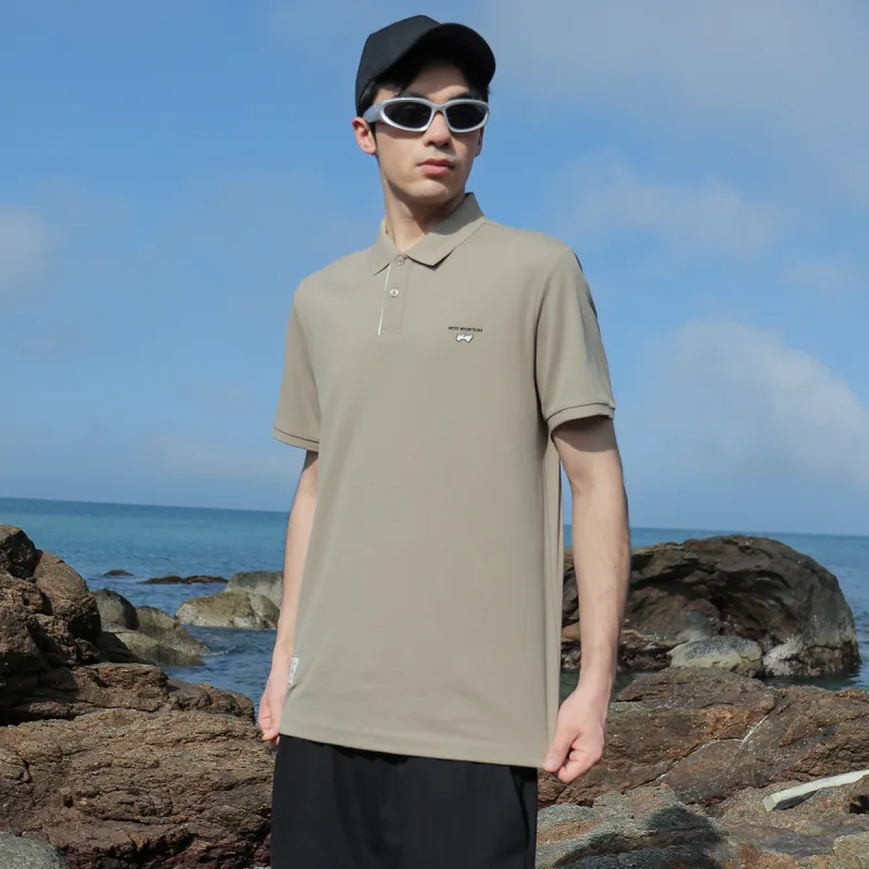 Jeep Polo Shirt Unisex Dark Khaki-3