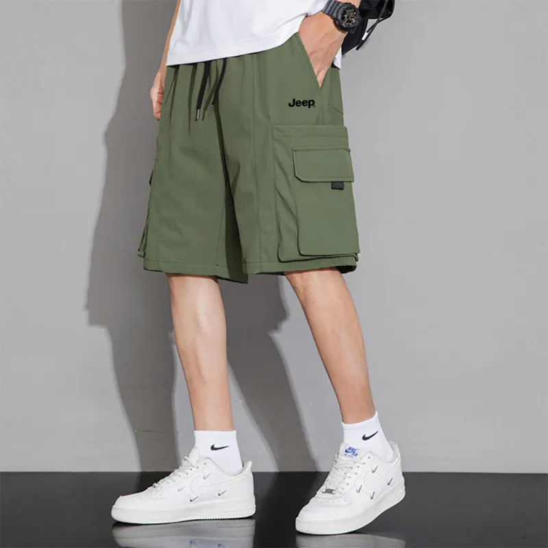 Jeep Fashion Sports Collection Cargo Shorts Men's-17